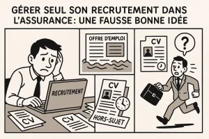 Recrutement assurance : pourquoi externaliser est un vrai gain