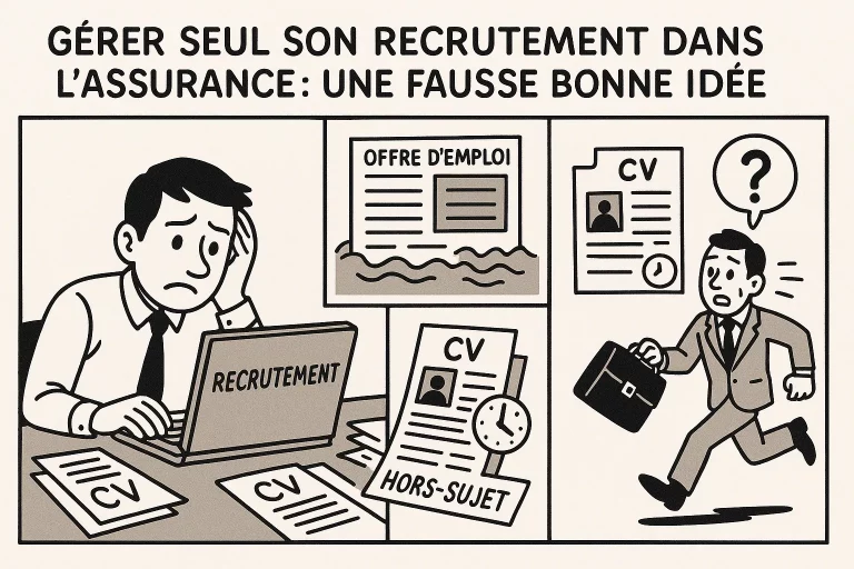 Recrutement assurance : pourquoi externaliser est un vrai gain